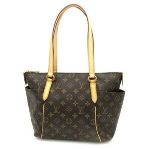 Louis Vuitton Monogram Totally Handbag Shoulder Bag Brown Leather